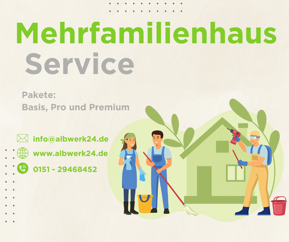 Mehrfamilienhaus - Hausmeisterservice